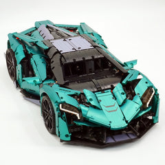 1:8 The Ultimate Ajlani Drakuma | Customized Barrel-Plated Emerald V8 Concept Hypercar (3920+ PCS)