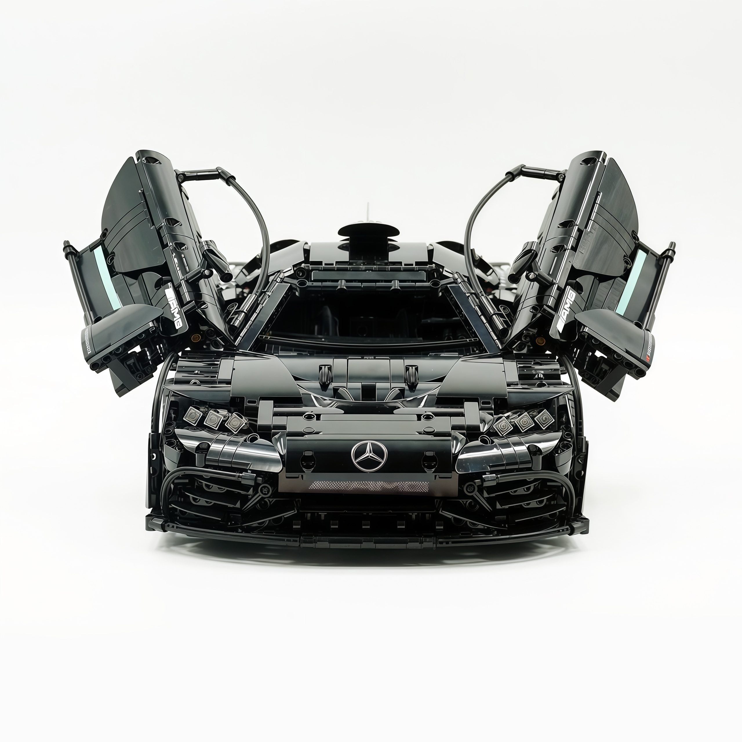 1: 8 Mercedes AMG ONE Pearlescent Black Limited Edition, Fully Detailed Simulation, The Ultimate Collectible (3295 Pcs)