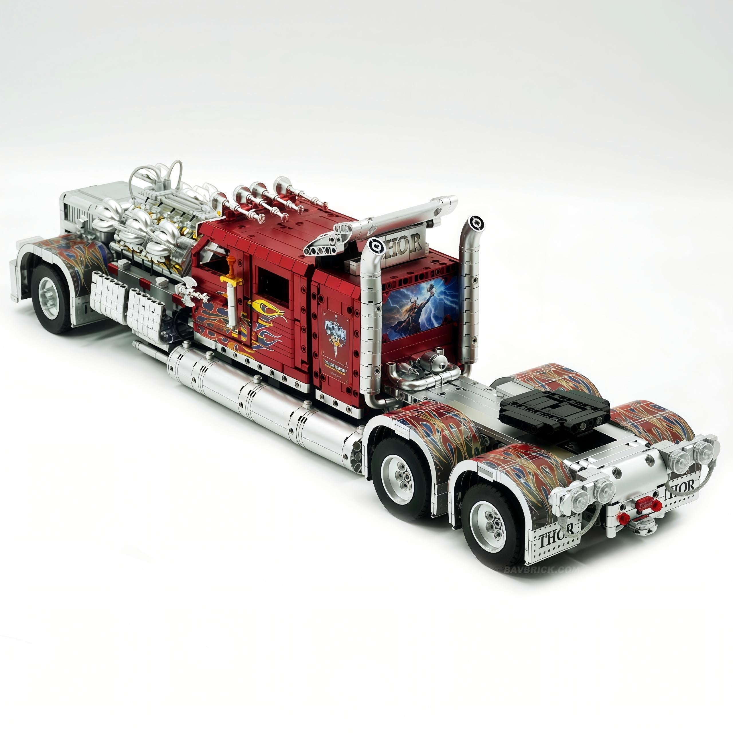 The American Thor 24 Heavy Diesel Truck (3485 PCS) - BAV BRICK