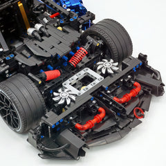 1:8 Pagani Zonda R | Mirror Sapphire Blue Paint Italian Hypercar (3300+ PCS)