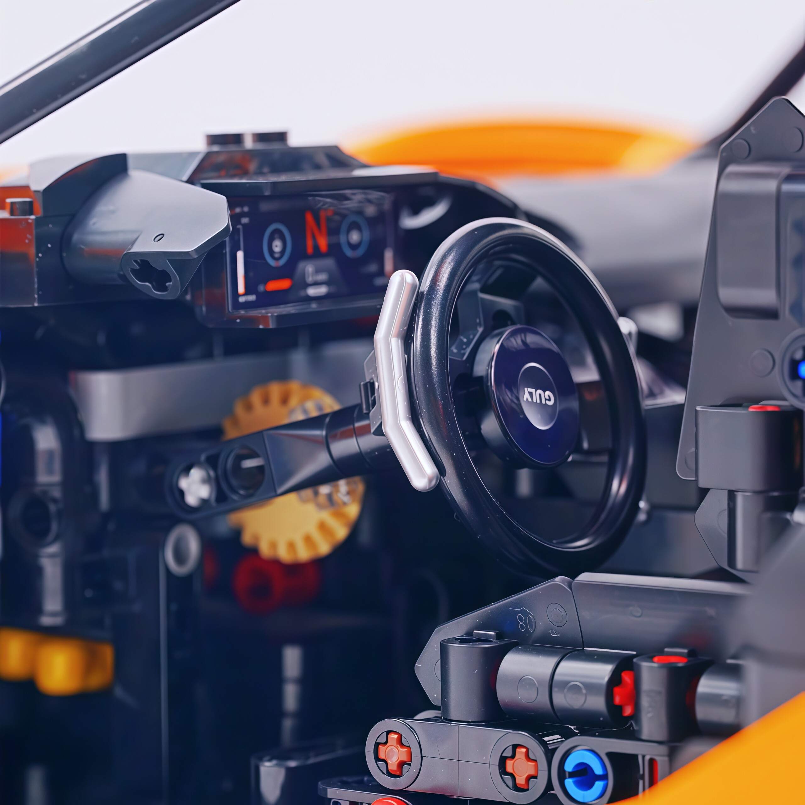1:8 McLaren Streamer Orange Limited Edition (3466+ PCS) - BAV BRICK