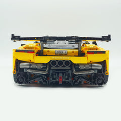 1:8 The Ultimate FERRARI F80 | Yellow Custom Edition | Remote Controlled V6 Prancing Horse Hypercar (3998pcs)