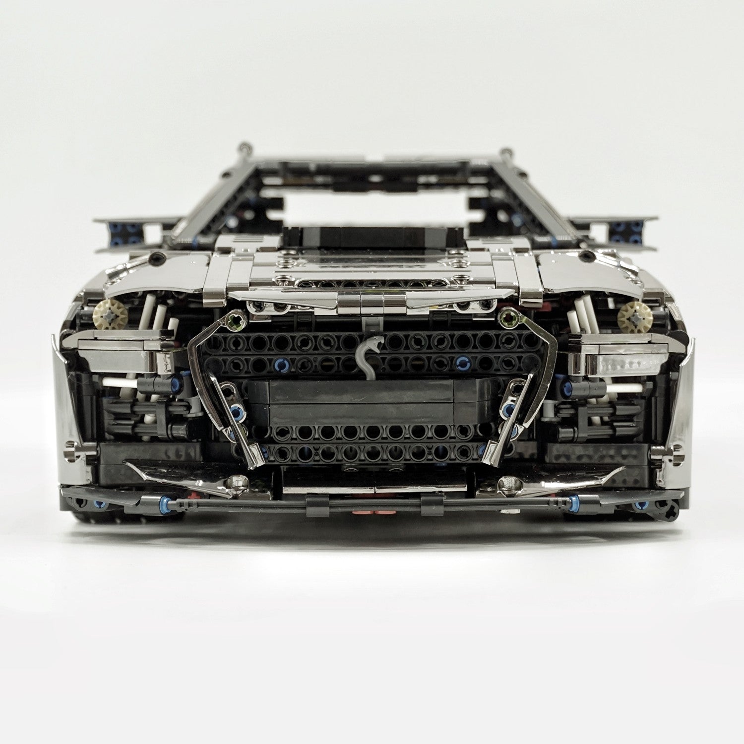 1: 8 Ford Shelby GT500, Matte Black Customized Version (3400PCS) - BAV BRICK