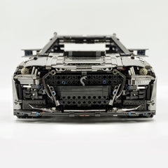 1: 8 Ford Shelby GT500, Matte Black Customized Version (3400PCS) - BAV BRICK