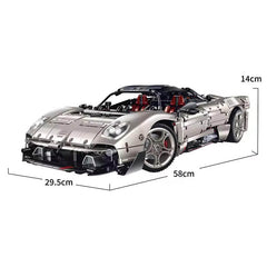 1:8 The Ultimate Pagani Utopia Supercar | Limited Edition Champagne Gold V12 Italian Exotic (3314pcs)