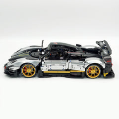 1:8 Pagani Zonda R | Sliver Paint Italian Hypercar (3300+ PCS)