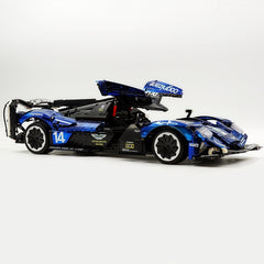 1: 8 Aston Martin Valkyrie Hypercar, Electroplated Dark Blue Customized Version(3869 Pcs)