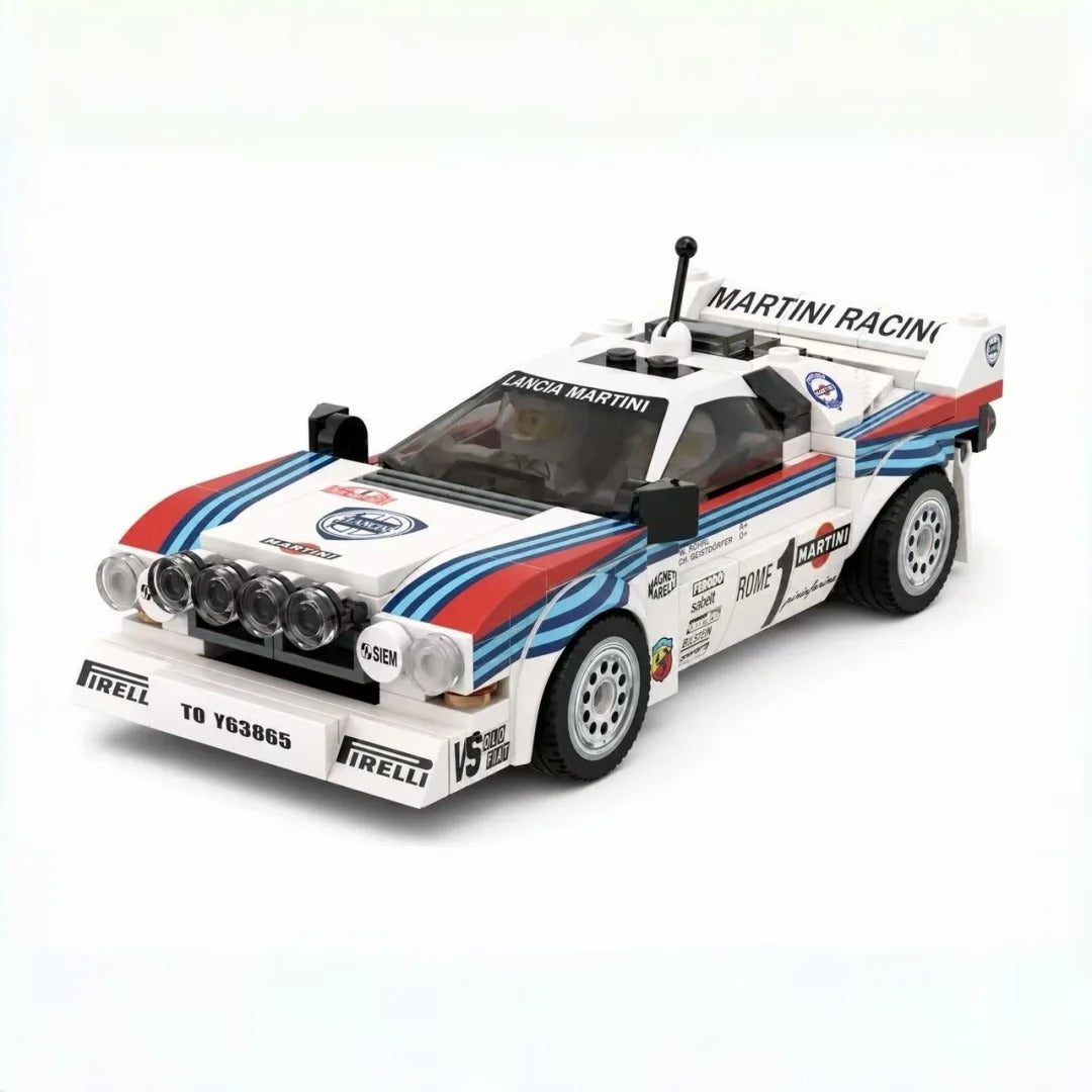 Lancia Rally 037 Martini Racing | Includes a complete set of stickers - 244PCS (MOC-130287) - BAV BRICK