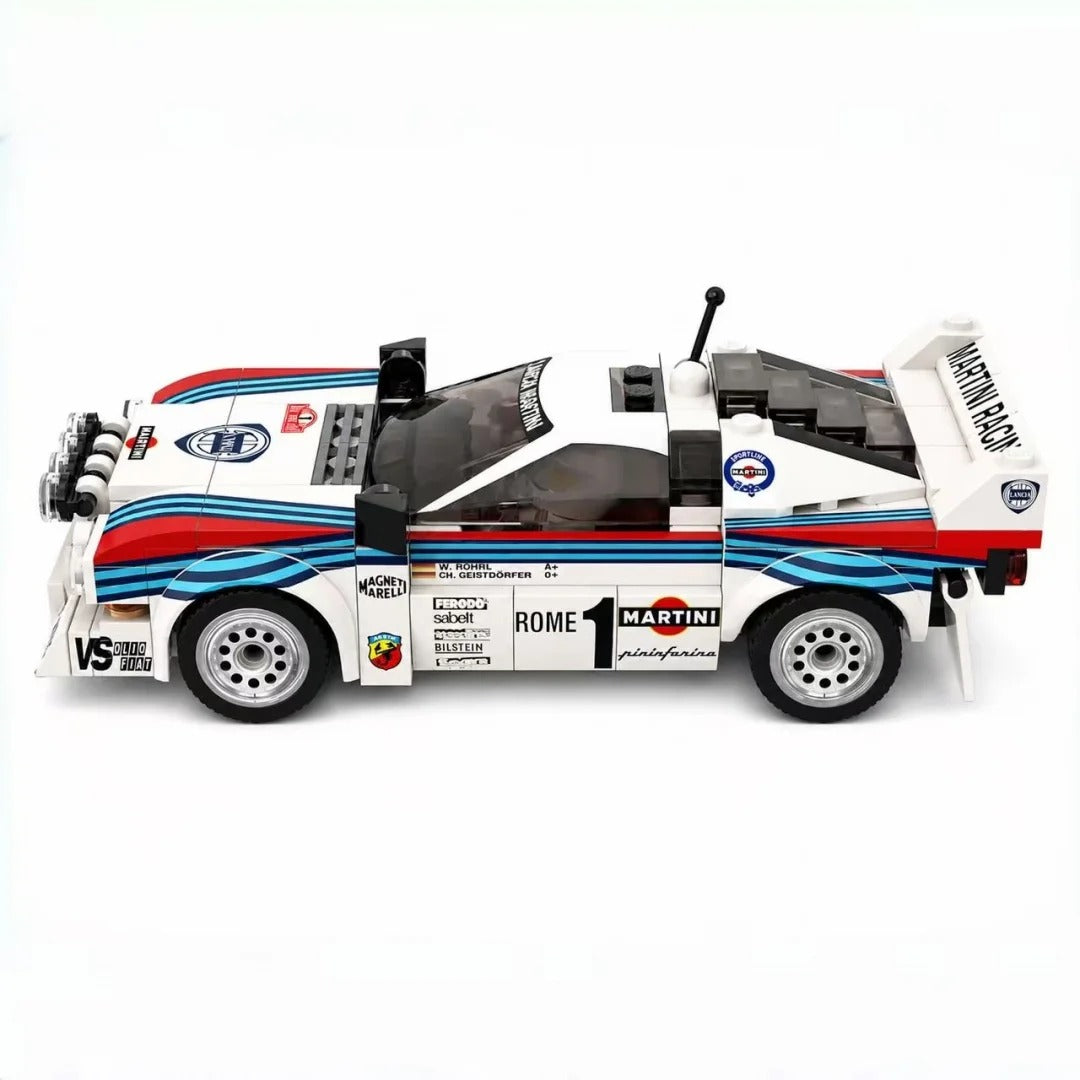 Lancia Rally 037 Martini Racing | Includes a complete set of stickers - 244PCS (MOC-130287) - BAV BRICK