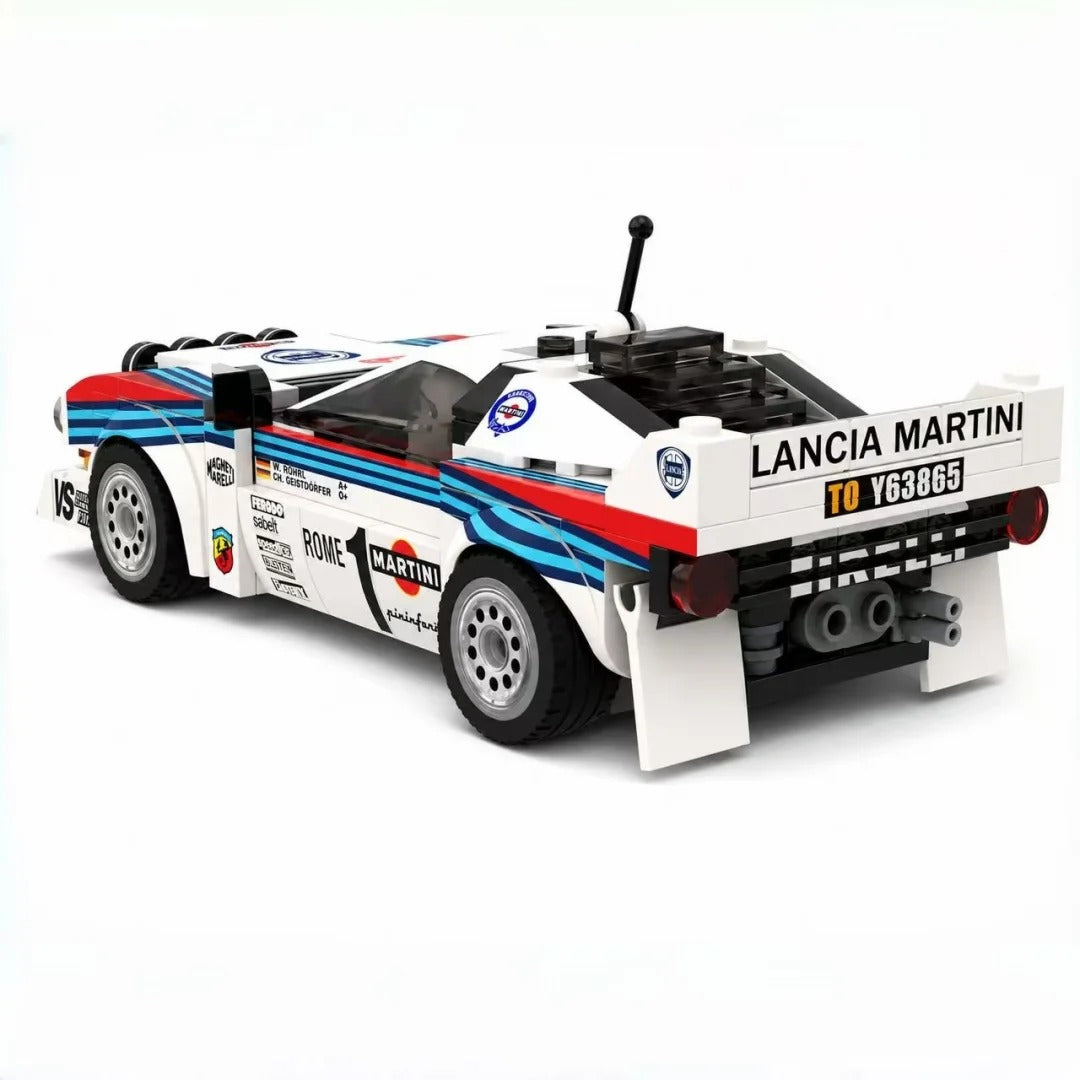 Lancia Rally 037 Martini Racing | Includes a complete set of stickers - 244PCS (MOC-130287) - BAV BRICK