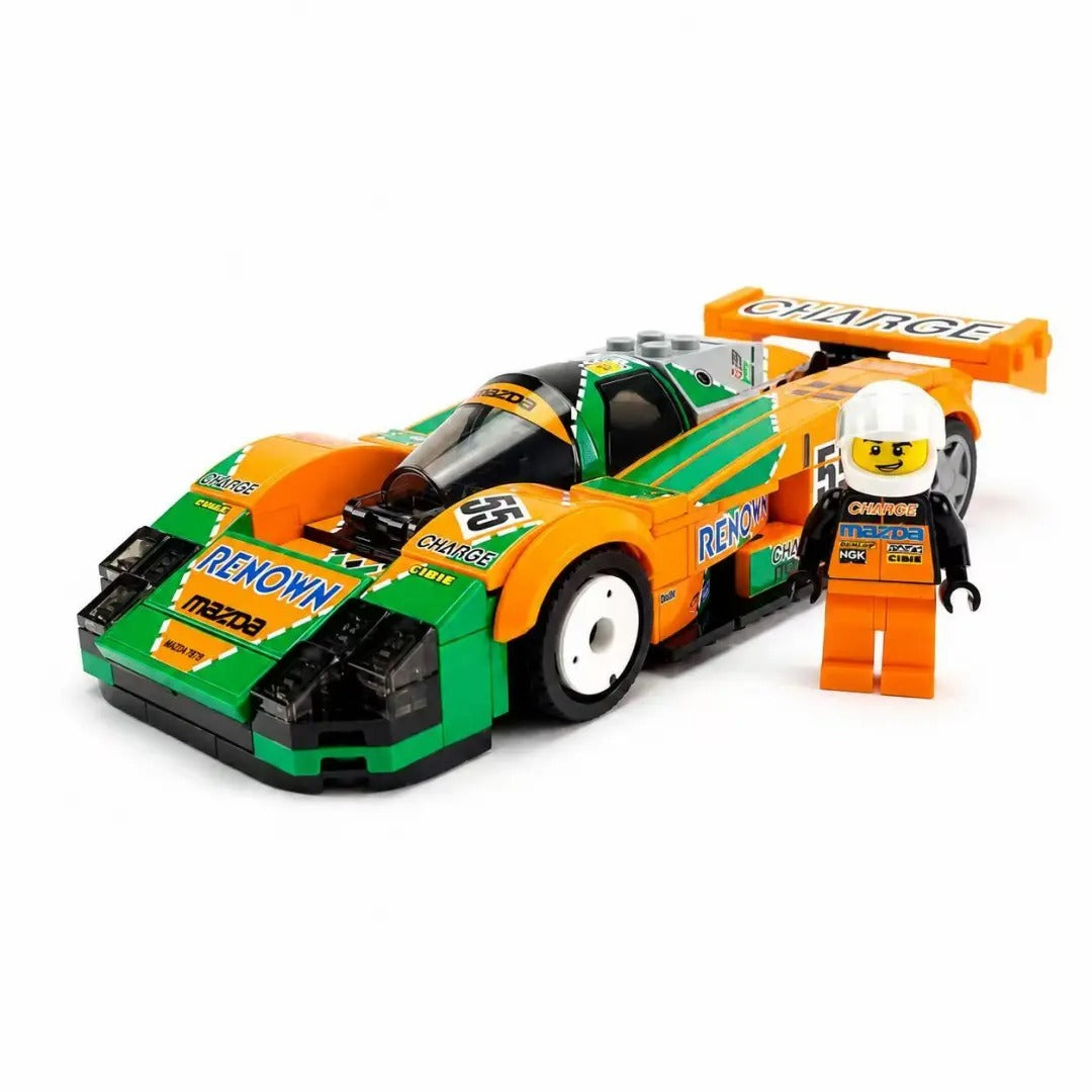 Mazda 787B 1991 Le Mans Rally | Includes a complete set of stickers| 261PCS - BAV BRICK