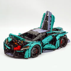 1:8 The Ultimate Ajlani Drakuma | Customized Barrel-Plated Emerald V8 Concept Hypercar (3920+ PCS)