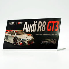 Suitable for Pagani Audi Bugatti Lotus Supercar Series Display Acrylic Nameplate