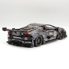 1:8 Lamborghini Aventador SVJ LBWK | Electroplated Black Custom Bull Widebody Supercar (4990+ PCS)（副本）