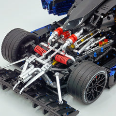 1:8 Pagani Zonda R | Mirror Sapphire Blue Paint Italian Hypercar (3300+ PCS)