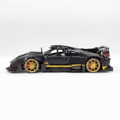1:8 Pagani Zonda R | Matte Black Paint Italian Hypercar (3300+ PCS)