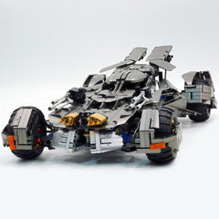 1:8 Superhero Batman Car Set | Gun Gray Metallic Edition (2851 PCS)