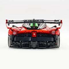1:8 The Ultimate Italian Hybrid Hypercar EVO | Pearl Red Painting Italian Flagship (4058PCS) - BAV BRICK