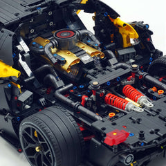 1: 8 The Ultimate Lamborghini Essenza SCV12, Vibrant Yellow Limited Edition (4100+PCS)