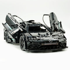 1: 8 Mercedes AMG ONE Pearlescent Black Limited Edition, Fully Detailed Simulation, The Ultimate Collectible (3295 Pcs)