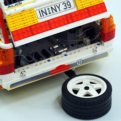 1: 8 Audi Rally Quattro S1 Group B 1984, Genuine Authorization (3887+Pcs)