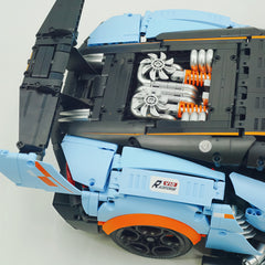 1:8 Aston Martin Vulcan | Gulf Blue Custom Edition | 3794+ PCS