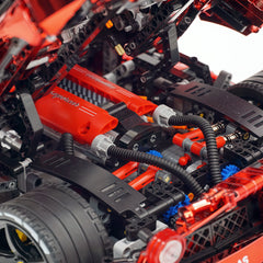 1:8 The Ultimate Italian Hybrid Hypercar EVO | Mirror Blood Red Paint Custom Edition (4058PCS)