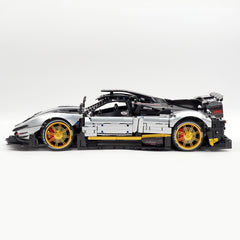 1:8 Pagani Zonda R | Sliver Paint Italian Hypercar (3300+ PCS)