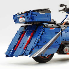 1:5 Harley-Davidson Street Glide Motorcycle | Glossy Starry Sky Blue Painted Edition(2410 PCS) - BAV BRICK
