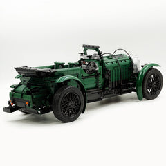 1:8 Bentley Blower Junior | Vintage Aesthetic City Car Set (3918+ PCS)
