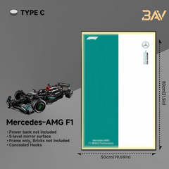 Car Display Frame for LEGO TECHNIC MERCEDES AMG F1 42171
