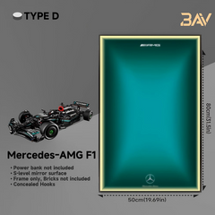 Car Display Frame for LEGO TECHNIC MERCEDES AMG F1 42171