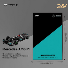 Car Display Frame for LEGO TECHNIC MERCEDES AMG F1 42171