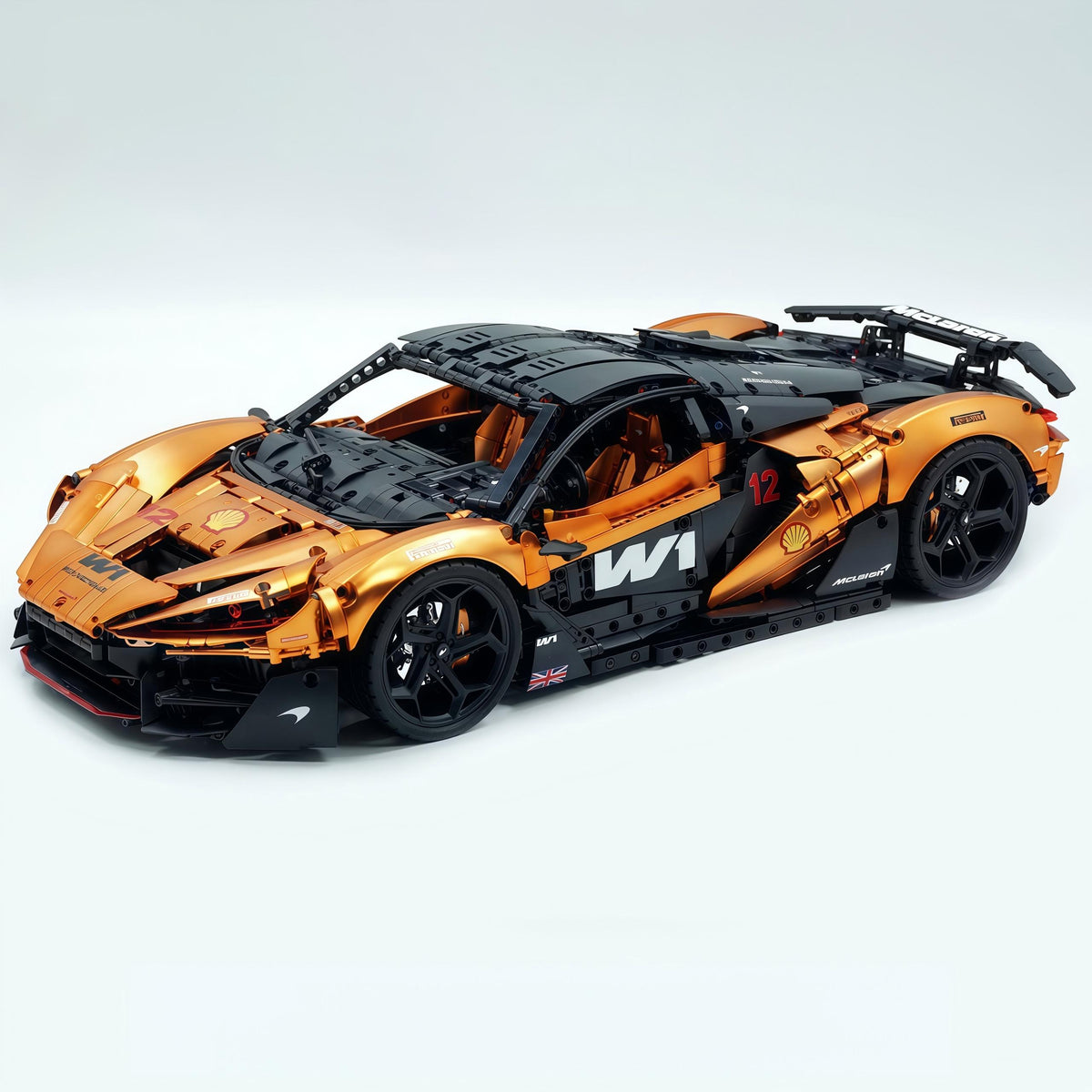 1:8 The Ultimate British Woking Hypercar | Orange-Gold Custom Edition | Shipped in Original Gift Box (4200+ PCS)