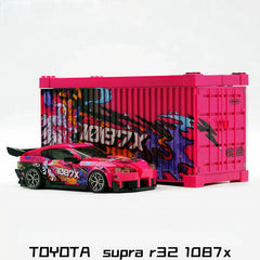 TOYOTA SUPRA r32 1097x with Container Display Case  (415 PCS)