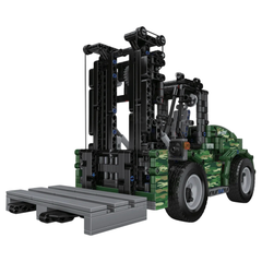 Remote-Controlled Heavy Duty Military Camo Forklift | 1312pcs
