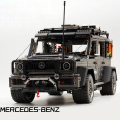 1: 8 Mercedes Benz G 500, Ultimate Maneuver Control Off-Road | Electroplating Gun Gray Custom Edition(3914 Pcs)