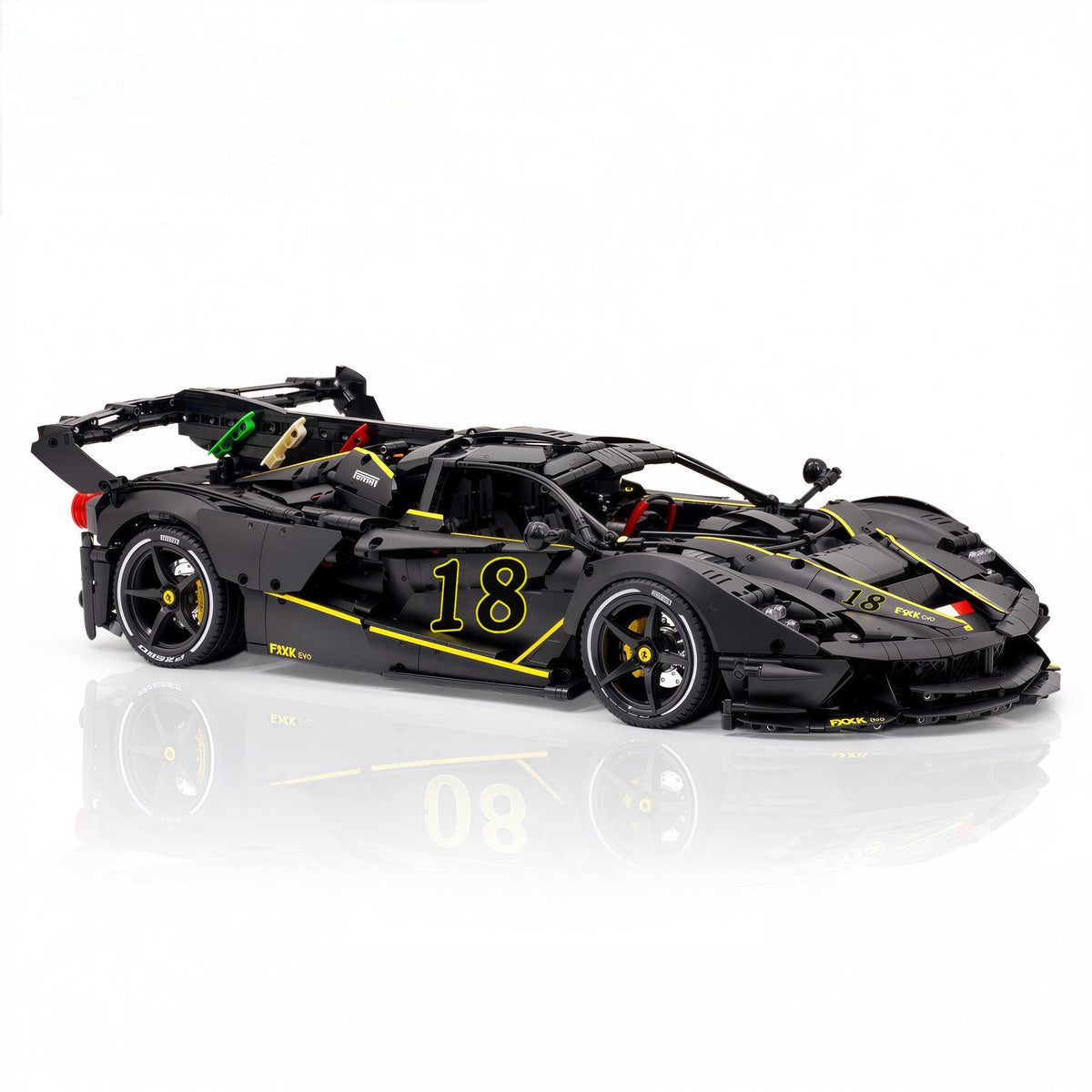 1:8 The Ultimate Italian Hybrid Hypercar EVO | Matte Black Painting Italian Flagship (4058PCS)