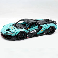 1:8 L'Ultime McLaren W1 | Édition Personnalisée Bleu Nacré Tiffany | Livré dans sa Boîte Cadeau Originale (plus de 4200 pièces)