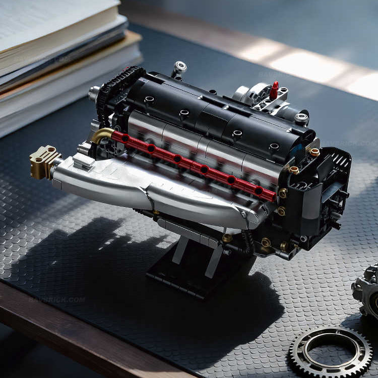 2JZ-GTE Engine | Single Turbo Japanese Inline 6 Engine(974pcs)