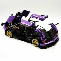 1: 8 Pagani Huayra BC Violet Paint finish Customized Ultimate Edition (4708 Pcs)