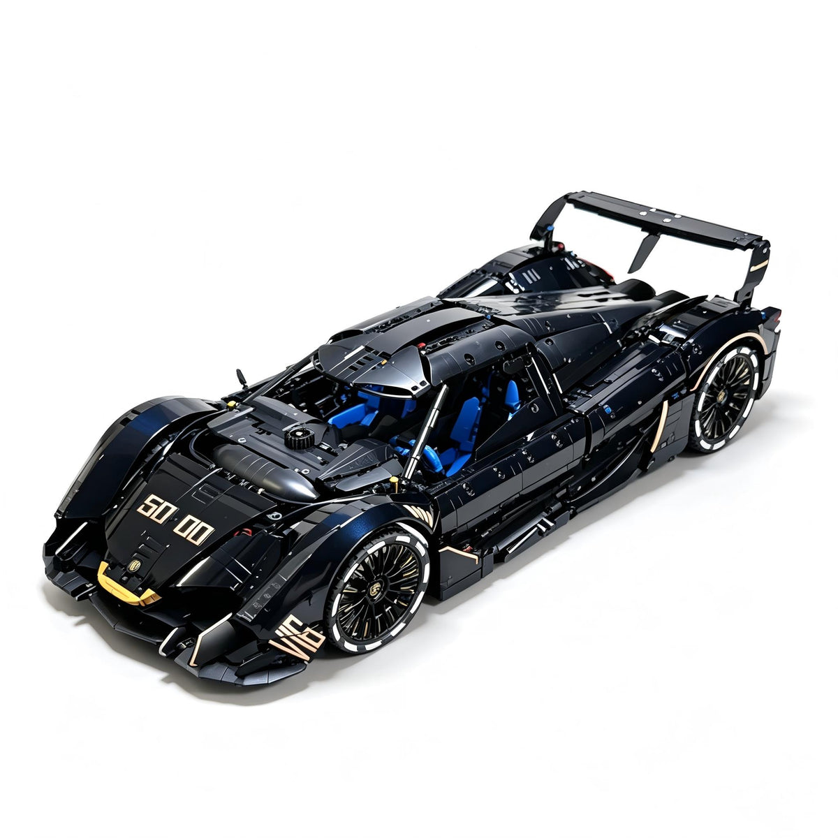 1:8 Devel sixteen V16 | Black Gold Custom Edition | Officially licensed (4016PCS)