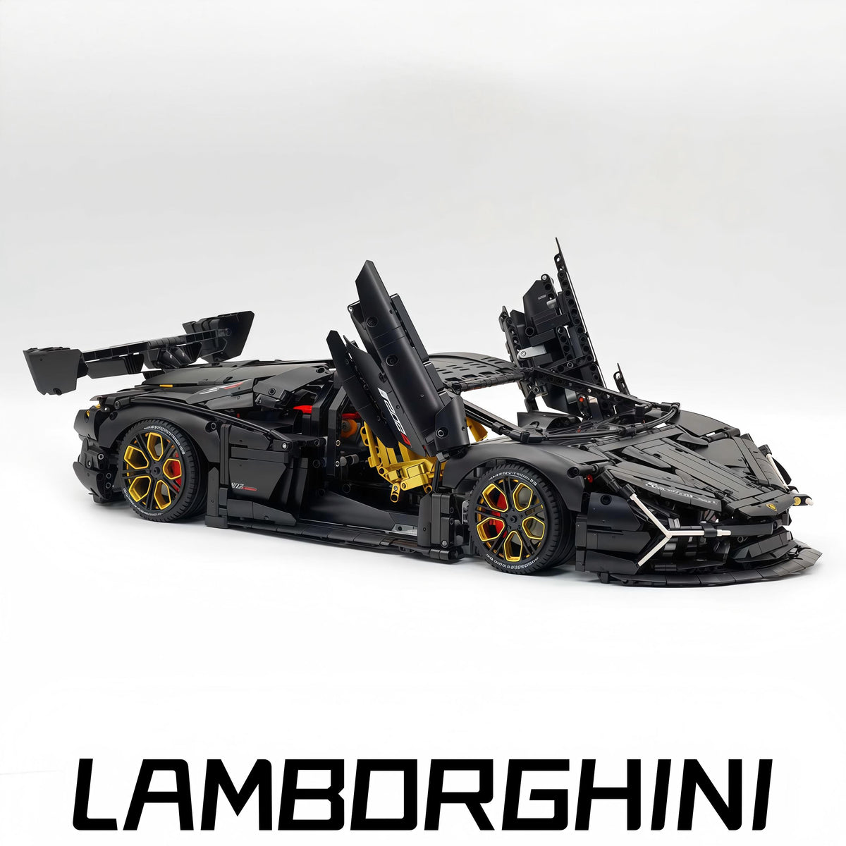 1:8 Lamborghini SVJ – Barrel Plated Matte Black Customized Edition (3260 PCS)
