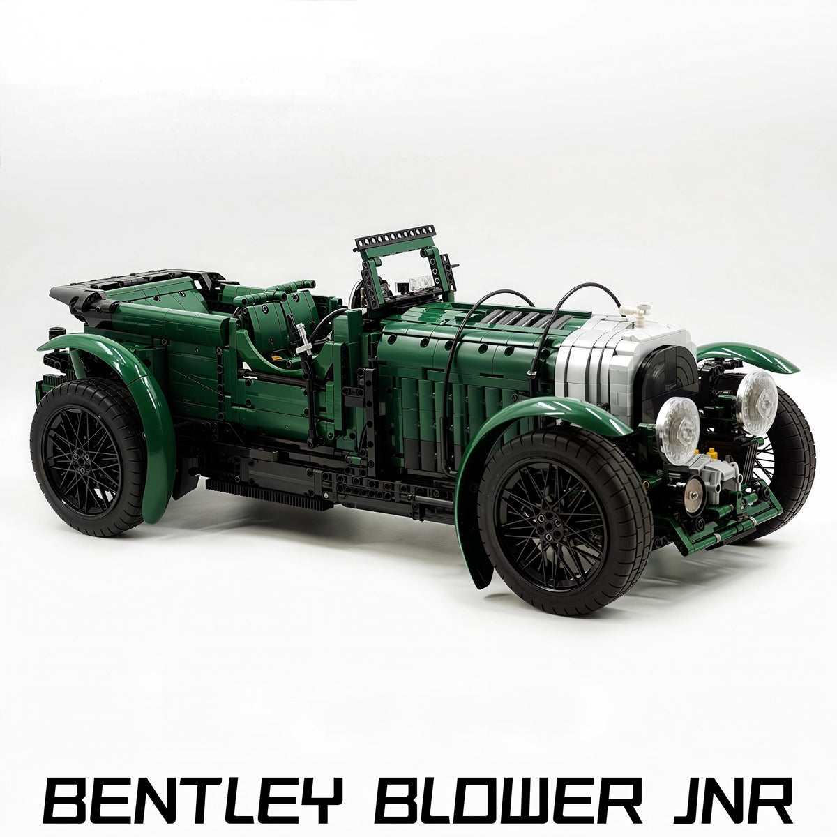 1:8 Bentley Blower Junior | Vintage Aesthetic City Car Set (3918+ PCS)