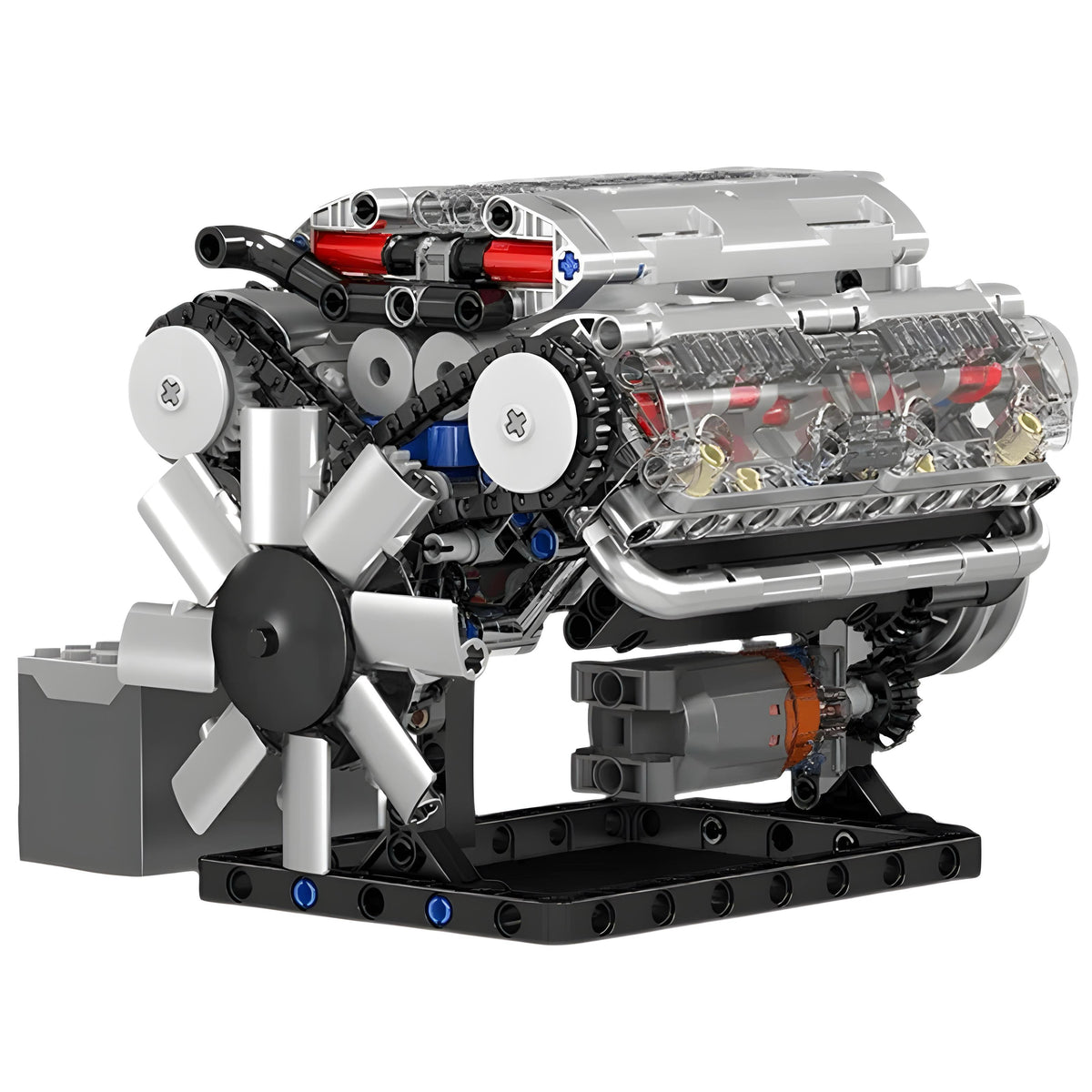 MOTORISED V8 ENGINE (534 PCS)