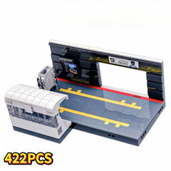 APX GP F1 Pit Lane Gate 9 | Includes a Complete Set of Stickers (422Pcs)