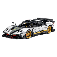 1:8 Pagani Zonda R | Sliver Paint Italian Hypercar (3300+ PCS)
