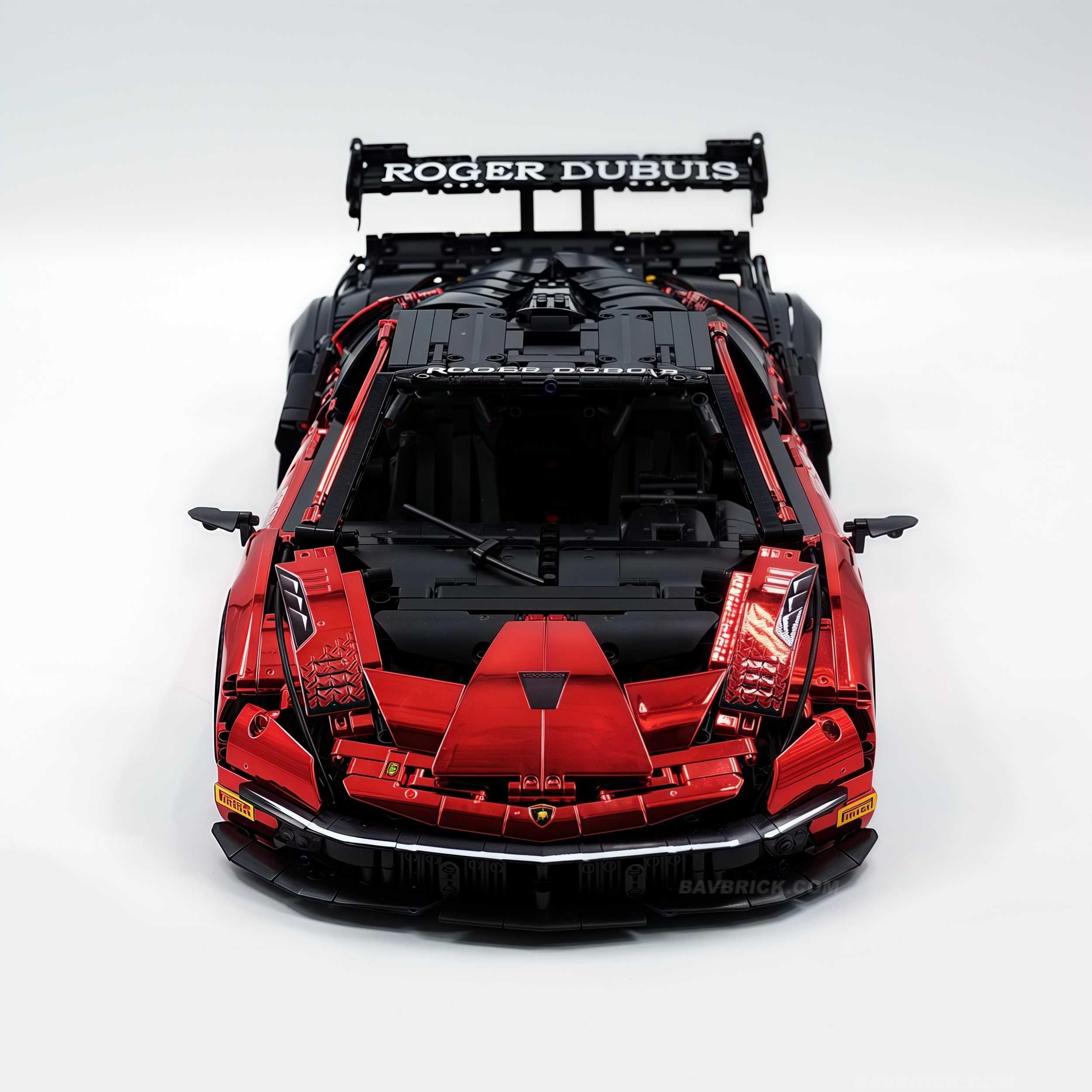 1: 8 The Ultimate Lamborghini Essenza SCV12, Mirror Red Plated Limited Edition (4100+PCS)