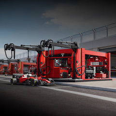 Ferrari F1 Race Car and F1 Pit House Set | 2035 PCS