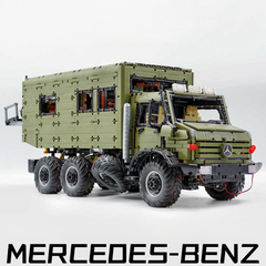 1:8 Remote-Controlled Mercedes Unimog Expedition Truck | Fully Motorized Collector’s Edition (6689 PCS)